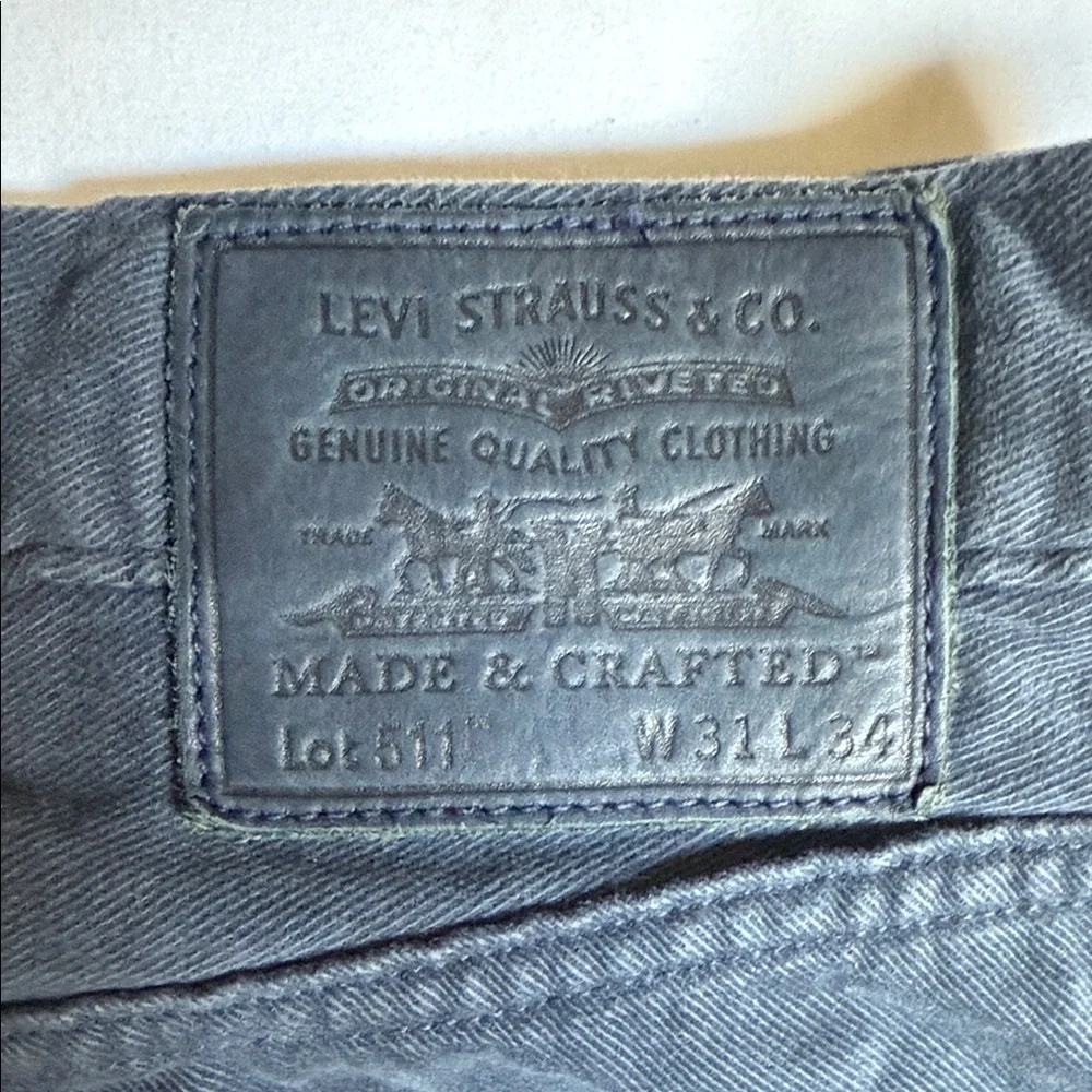 Levi's‎ Made and Crafted Sz 31 511’s Straight-Leg Jeans